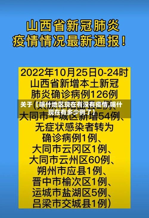 关于【喀什地区现在有没有疫情,喀什现在有多少例了】-第2张图片