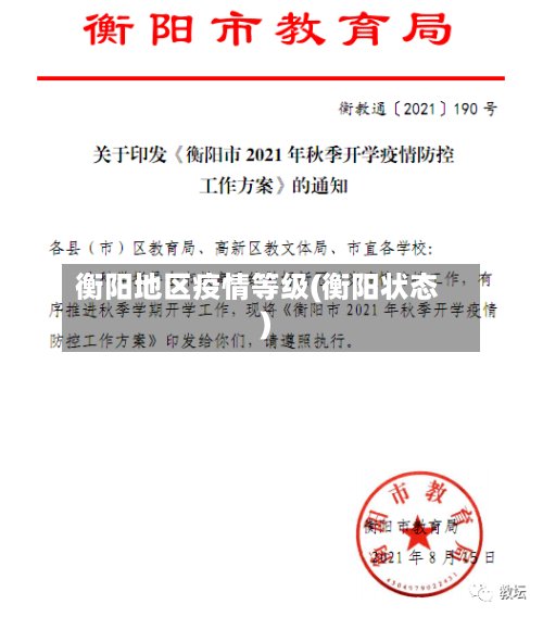 衡阳地区疫情等级(衡阳状态)-第2张图片