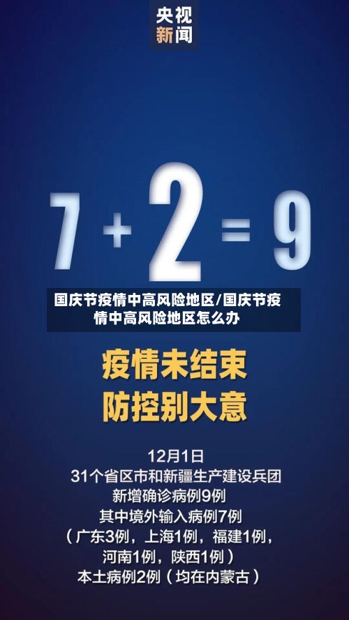 国庆节疫情中高风险地区/国庆节疫情中高风险地区怎么办-第2张图片