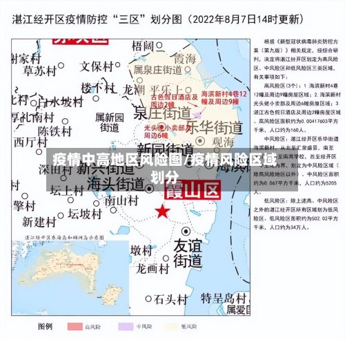 疫情中高地区风险图/疫情风险区域划分