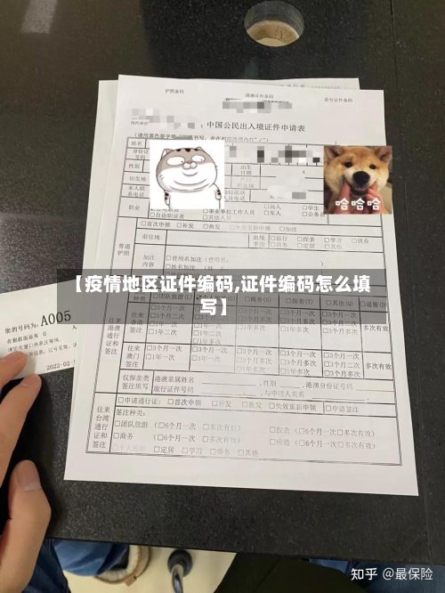 【疫情地区证件编码,证件编码怎么填写】-第2张图片
