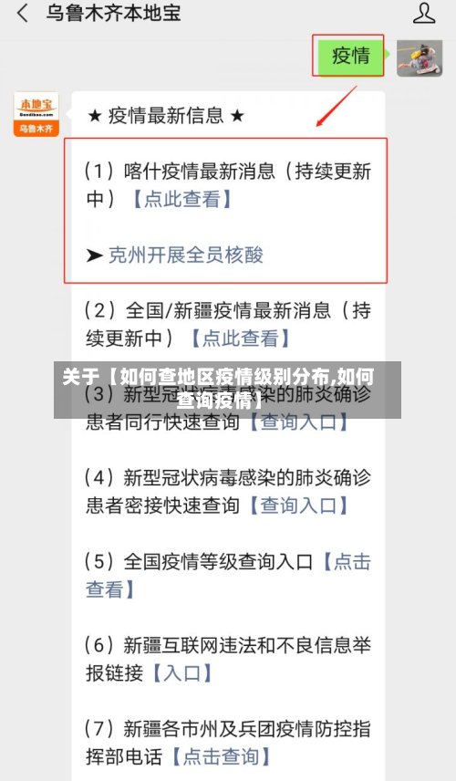关于【如何查地区疫情级别分布,如何查询疫情】