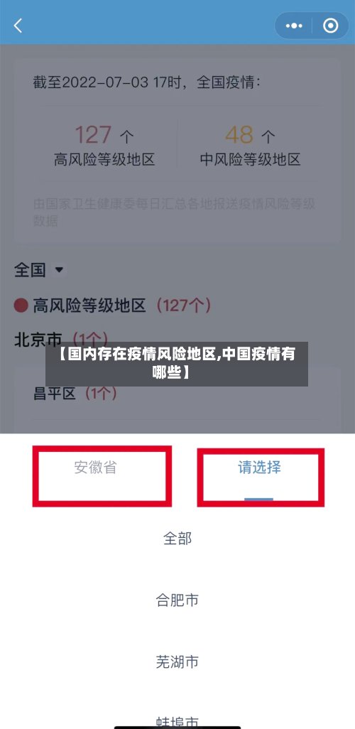 【国内存在疫情风险地区,中国疫情有哪些】-第2张图片